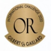 Médaille d'or Gilbert et Gaillard International Challenge 2020